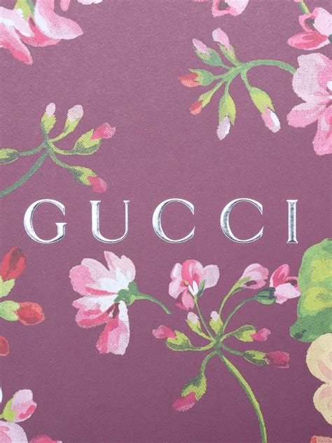 gucci pink lotus print